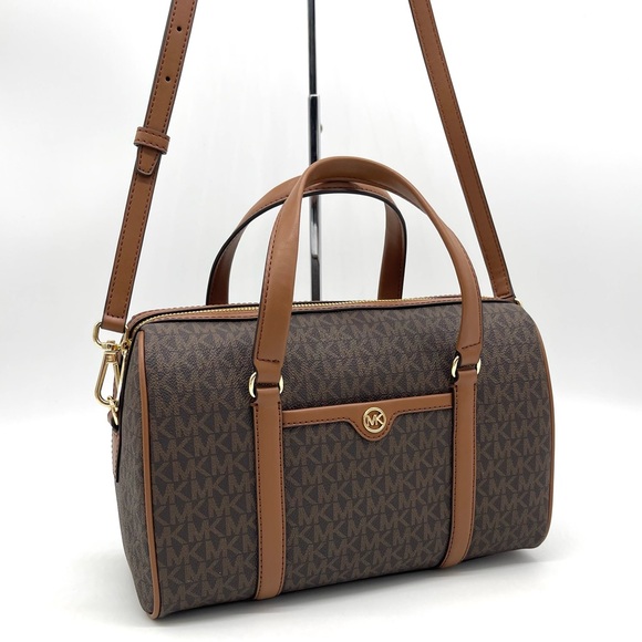 Michael Kors Medium Travel Duffle Crossbody Bag - Picture 4 of 9